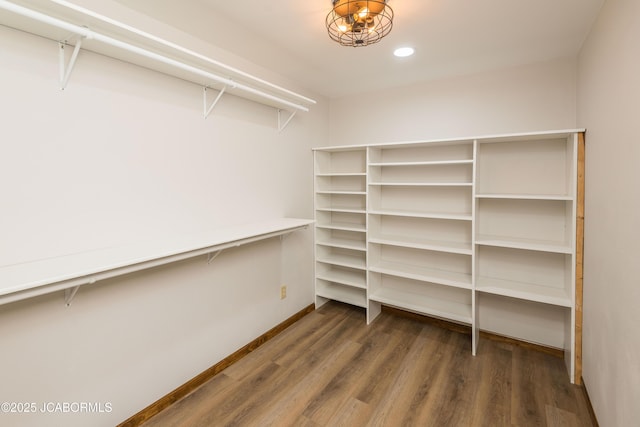 7515 Rte M, Jefferson City, MO 65101 - spacious closet featuring wood finished floors