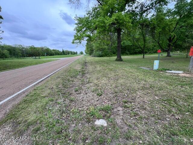 view of asphalt road