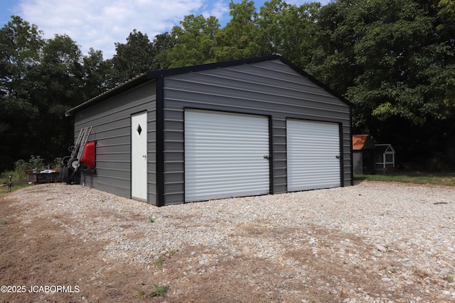 8596 County Rd 146, Williamsburg, MO 63388 - view of detached garage