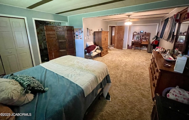 501 W Morgan St, Tipton, MO 65081 - carpeted bedroom with two closets