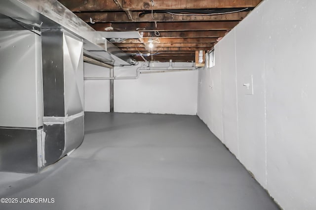 1214 Lynn St, Fulton, MO 65251 - unfinished basement featuring heating unit