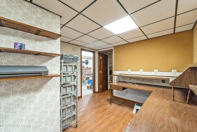 4300 W E Ridge Rd, Columbia, MO 65202 - office area with wood finished floors