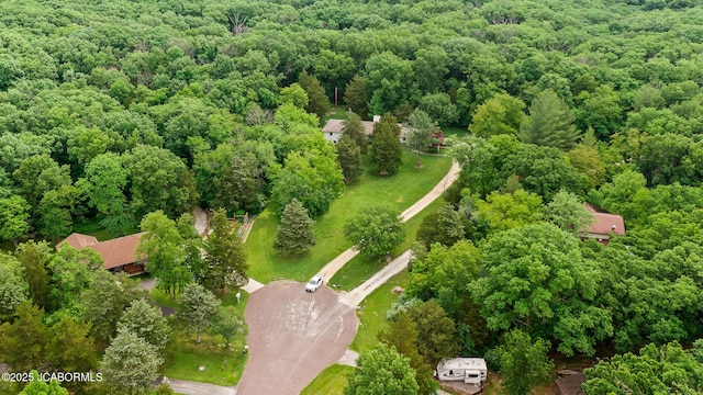 4300 W E Ridge Rd, Columbia, MO 65202 - bird's eye view of a heavily wooded area