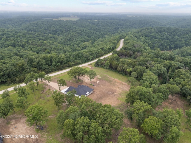 7058 County Road 409, Fulton, MO 65251 - drone / aerial view of a heavily wooded area