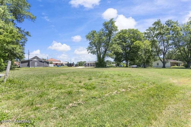 view of yard