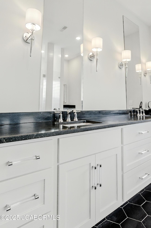 5621 Lightpost Dr, Columbia, MO 65201 - bathroom featuring double vanity