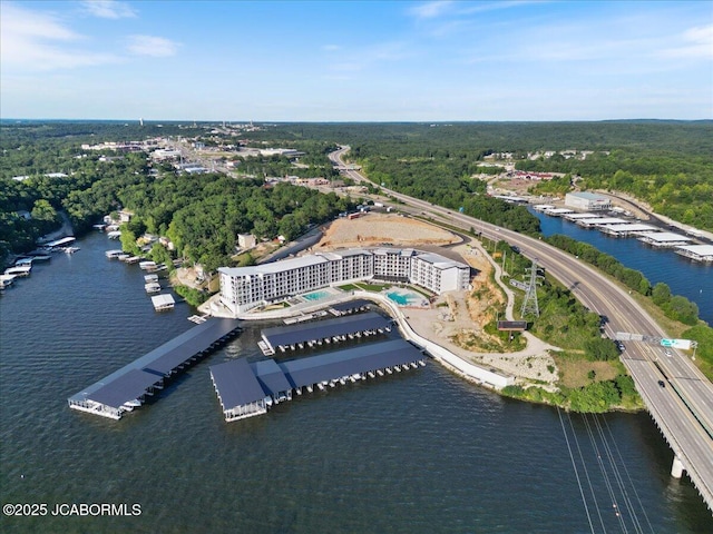 1055 Topsider Ln Unit 212, Osage Beach, MO 65065 - aerial view of a large body of water