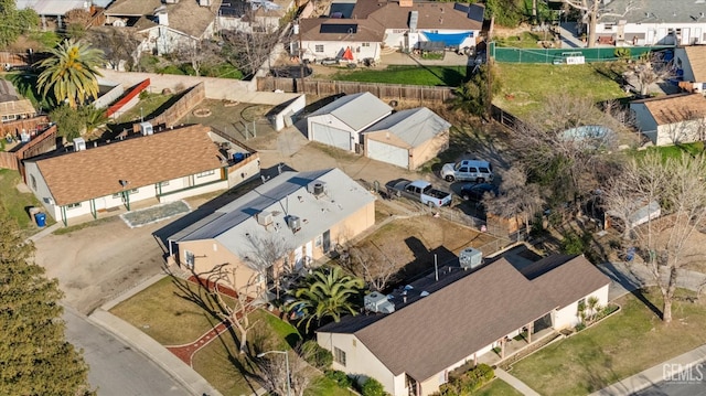 drone / aerial view featuring a residential view