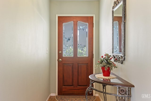 3113 Raccoon Dr, Lake Isabella, CA 93240 - entryway featuring baseboards
