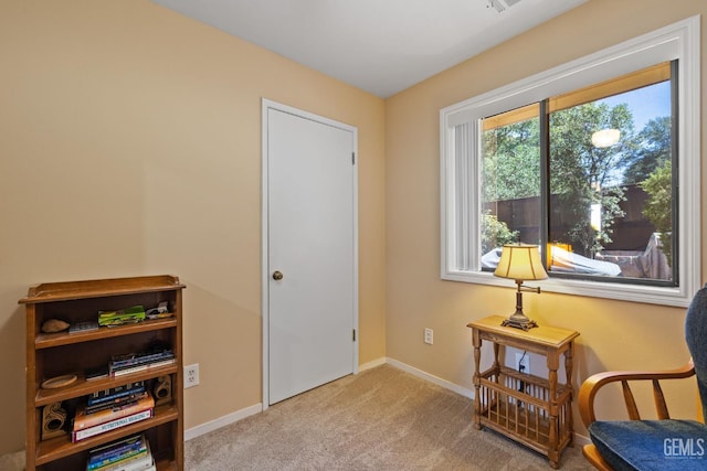 3113 Raccoon Dr, Lake Isabella, CA 93240 - living area with carpet flooring and baseboards