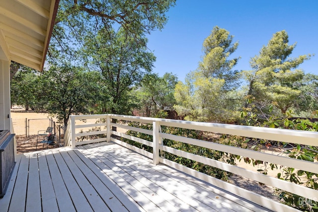 3113 Raccoon Dr, Lake Isabella, CA 93240 - view of deck