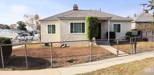 view of bungalow