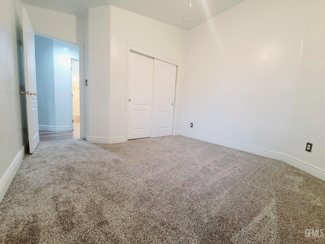 7205 Colony Park Dr, Bakersfield, CA 93313 - unfurnished bedroom with carpet flooring and a closet