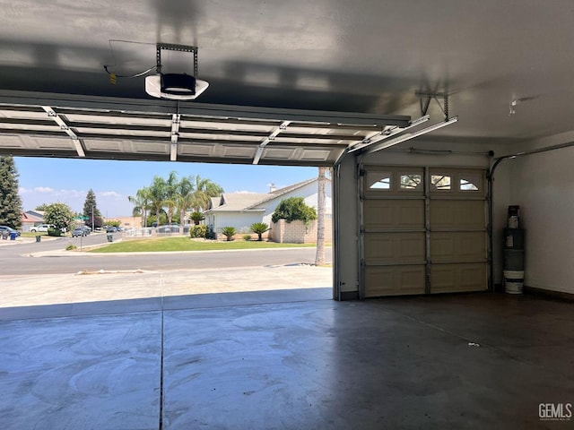 7205 Colony Park Dr, Bakersfield, CA 93313 - garage with a garage door opener