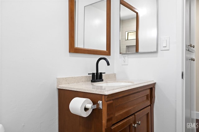 2605 Bladen St, Bakersfield, CA 93309 - half bathroom featuring vanity
