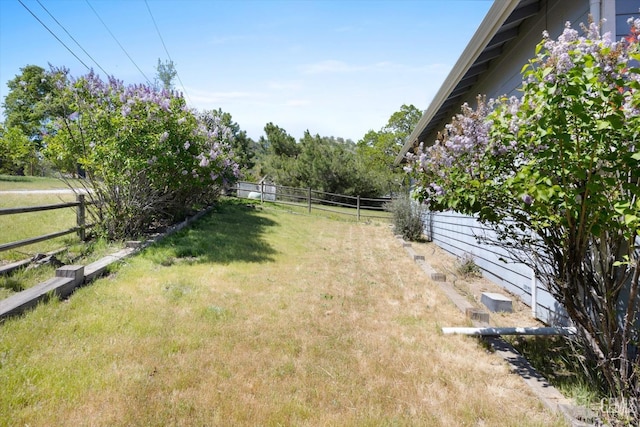 view of yard
