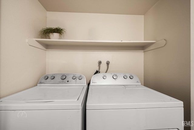 3717 Cypress Glen Blvd, Bakersfield, CA 93309 - washroom with washing machine and clothes dryer