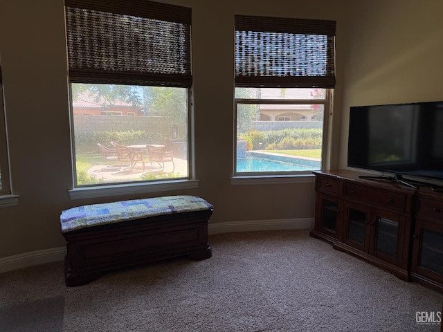 2410 Exton St, Bakersfield, CA 93311 - living area with light carpet
