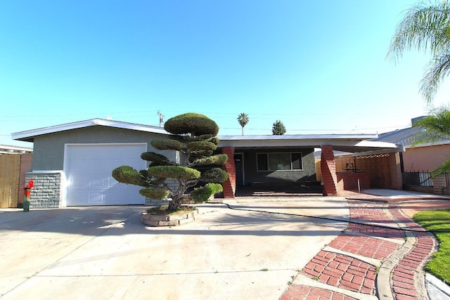 118 W 20th Ave, Delano, CA 93215 - ranch-style house with concrete driveway and stucco siding