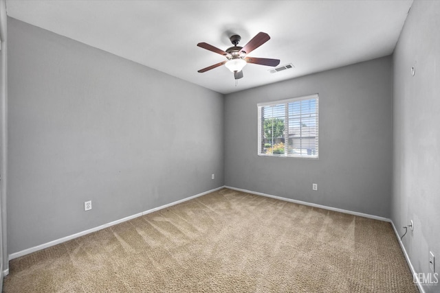 11602 Trabancos Dr, Bakersfield, CA 93311 - unfurnished room with ceiling fan and carpet flooring