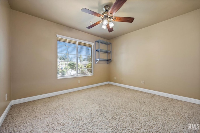 11717 Old Town Rd, Bakersfield, CA 93312 - unfurnished room featuring carpet floors and ceiling fan