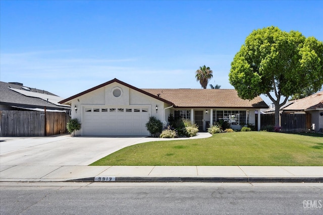 9913 Mark Twain Ave, Bakersfield, CA 93312 - single story home with a garage, driveway, and stucco siding