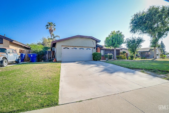 6901 Shelby Loop, Bakersfield, CA 93309 - ranch-style home featuring concrete driveway, stucco siding, and a garage