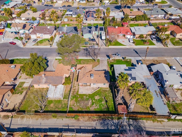 drone / aerial view featuring a residential view