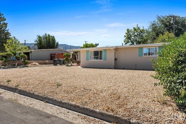 view of ranch-style home