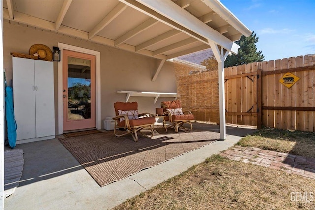 view of patio / terrace