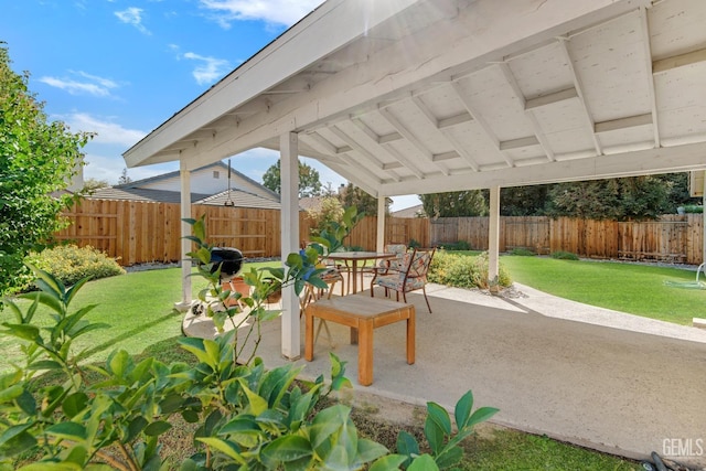 view of patio