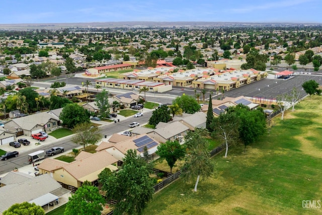 birds eye view of property featuring a residential view