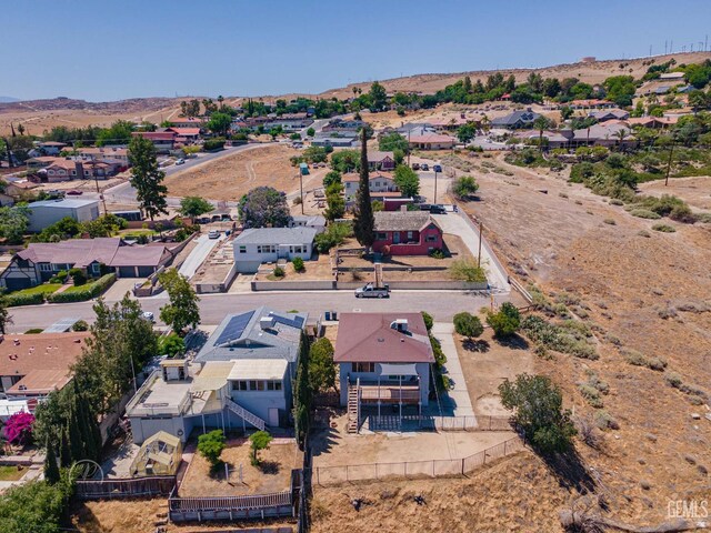 728 D St, Taft, CA 93268 - aerial view of residential area with a mountain backdrop