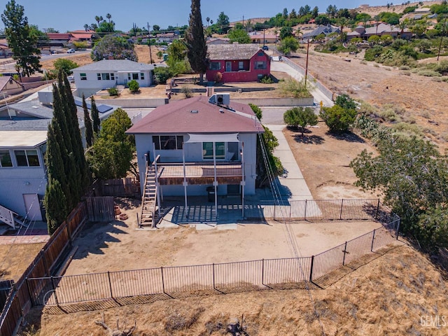 728 D St, Taft, CA 93268 - aerial perspective of suburban area