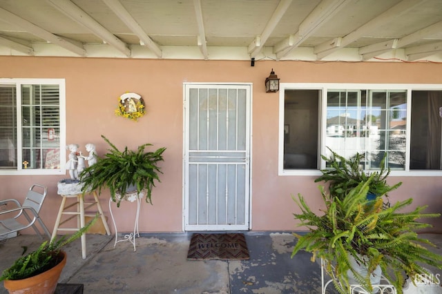 view of entrance to property