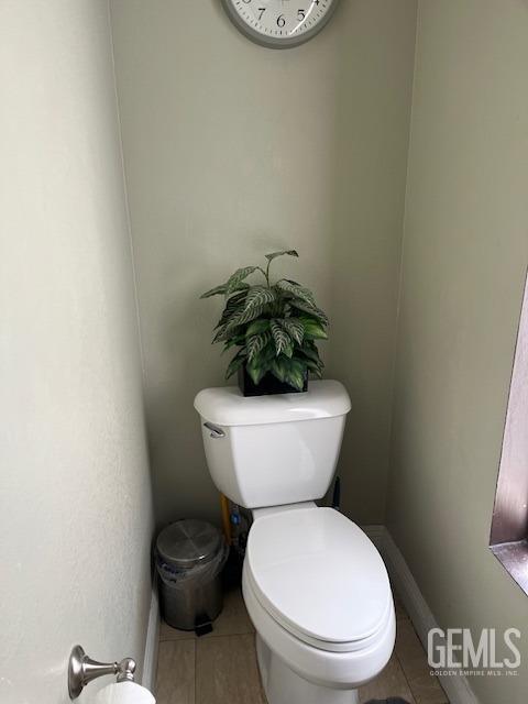 2626 E Cleo Ct Unit 29, Bakersfield, CA 93306 - half bathroom with tile patterned flooring