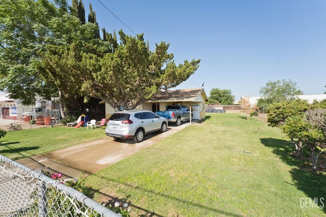 18695 Beech Ave, Shafter, CA 93263 - view of yard with concrete driveway