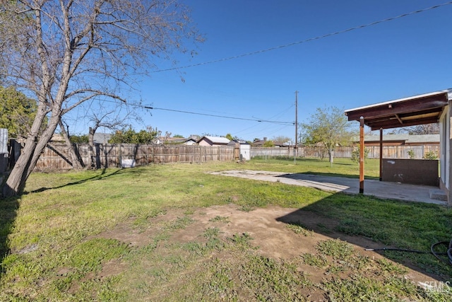 409 Jane St, Bakersfield, CA 93306 - view of yard with a patio and a fenced backyard