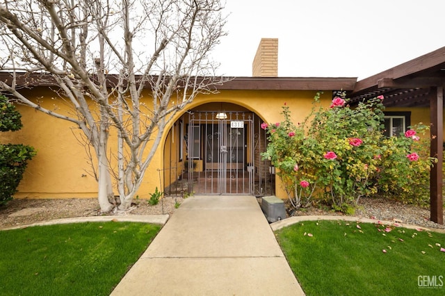 view of entrance to property