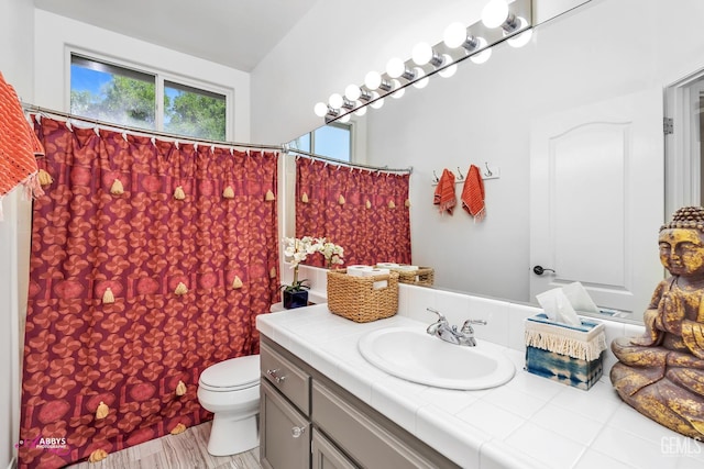 11820 Crescent Creek Ct, Bakersfield, CA 93311 - bathroom with vanity and a shower with curtain