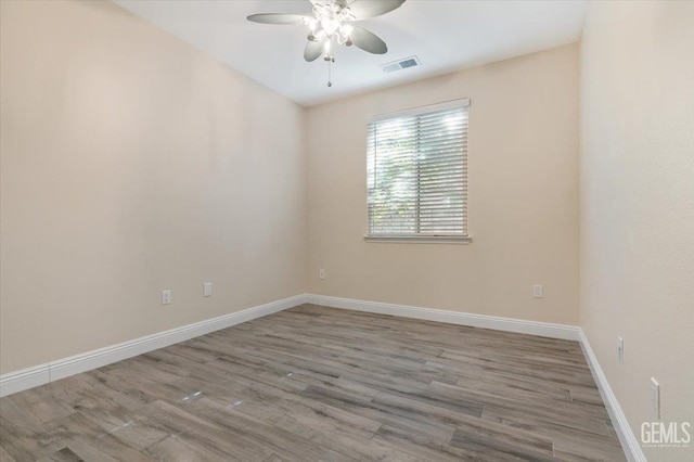11311 Mezzadro Ave, Bakersfield, CA 93312 - unfurnished room with ceiling fan and wood finished floors