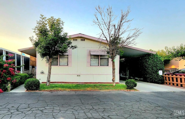 200 5th Ave Unit 32, Arvin, CA 93203 - view of front of property featuring an attached carport