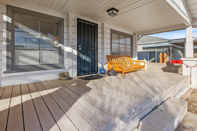 210 B B, Taft, CA 93268 - view of wooden porch