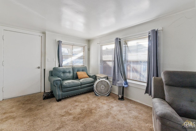 210 B B, Taft, CA 93268 - living area with light colored carpet and plenty of natural light