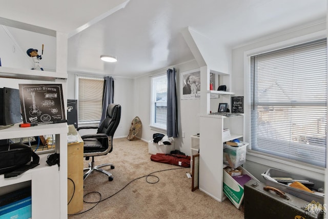 210 B B, Taft, CA 93268 - carpeted home office featuring plenty of natural light and baseboards
