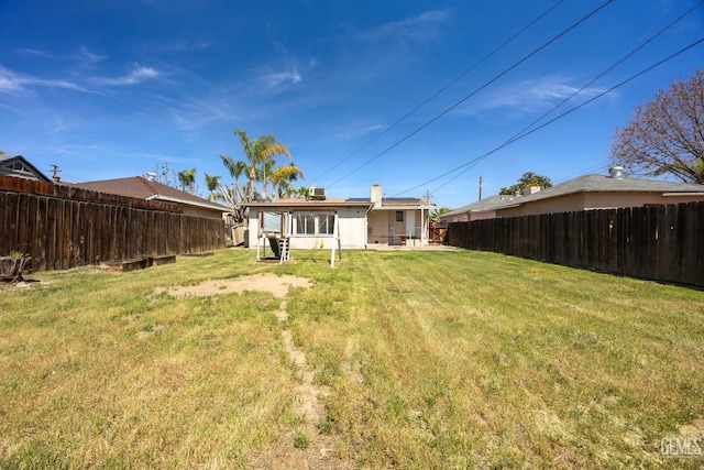 2805 Charleston Dr, Bakersfield, CA 93308 - view of yard featuring a patio area and a fenced backyard