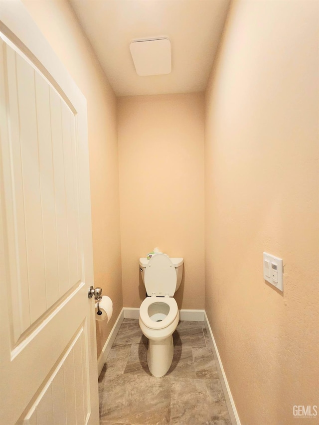 bathroom with toilet