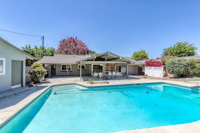 1830 Chevy Chase Way, Bakersfield, CA 93306 - view of swimming pool featuring a patio