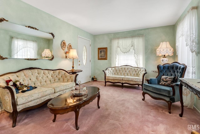 318 Cypress St, Bakersfield, CA 93304 - view of carpeted living room