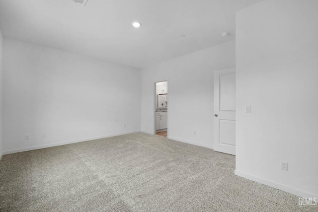 5016 Beaverhead Ave, Bakersfield, CA 93306 - empty room with carpet flooring and recessed lighting